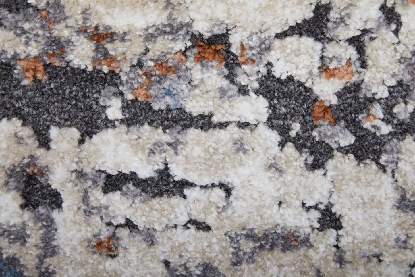 Gilmore Modern Abstract, Ivory/Blue/Gray