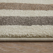 Eden Modern Abstract, Ivory/Brown/Blue