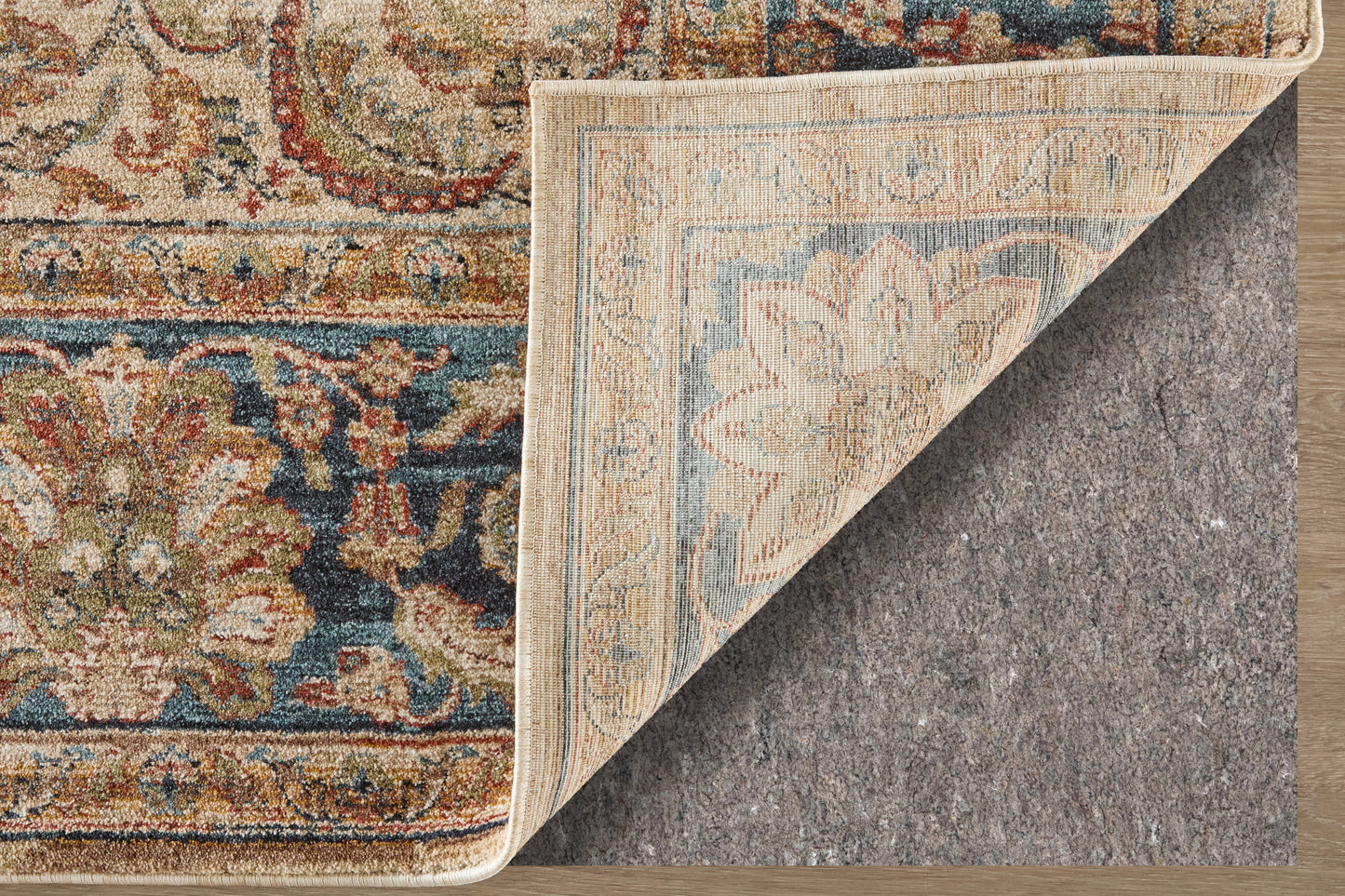 Pearson Traditional Persian, Ivory/Tan/Blue