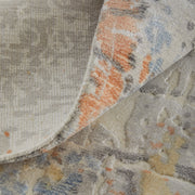 Braden Modern Abstract, Gray/Orange/Tan