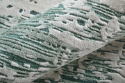 Zarah Modern Abstract, Green/White