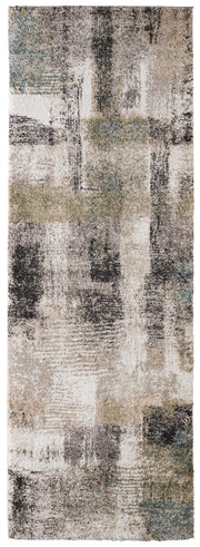 Skyview Modern Abstract, Gray/Taupe/Ivory