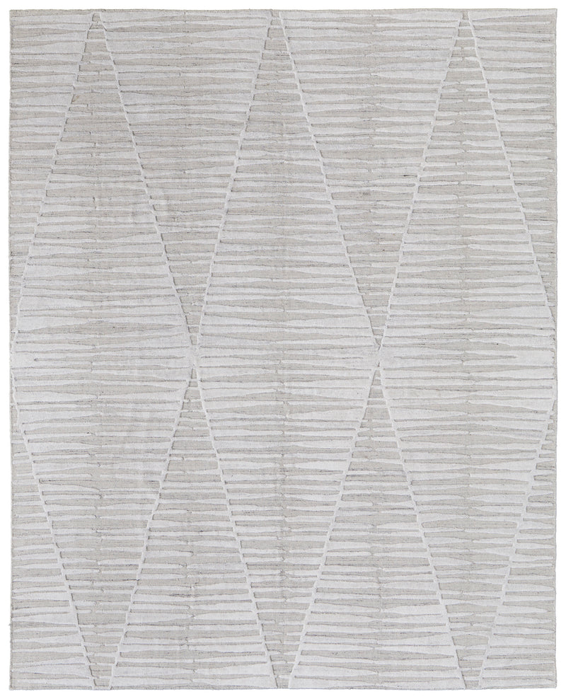 Elias Modern Geometric, Ivory/Tan