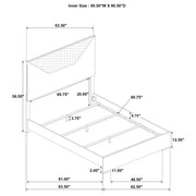 Pierce - 4 Piece Bedroom Set With LED Lighting