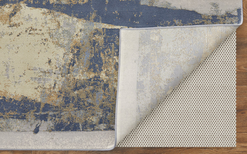 Clio Modern Abstract, Blue/Gray/Tan