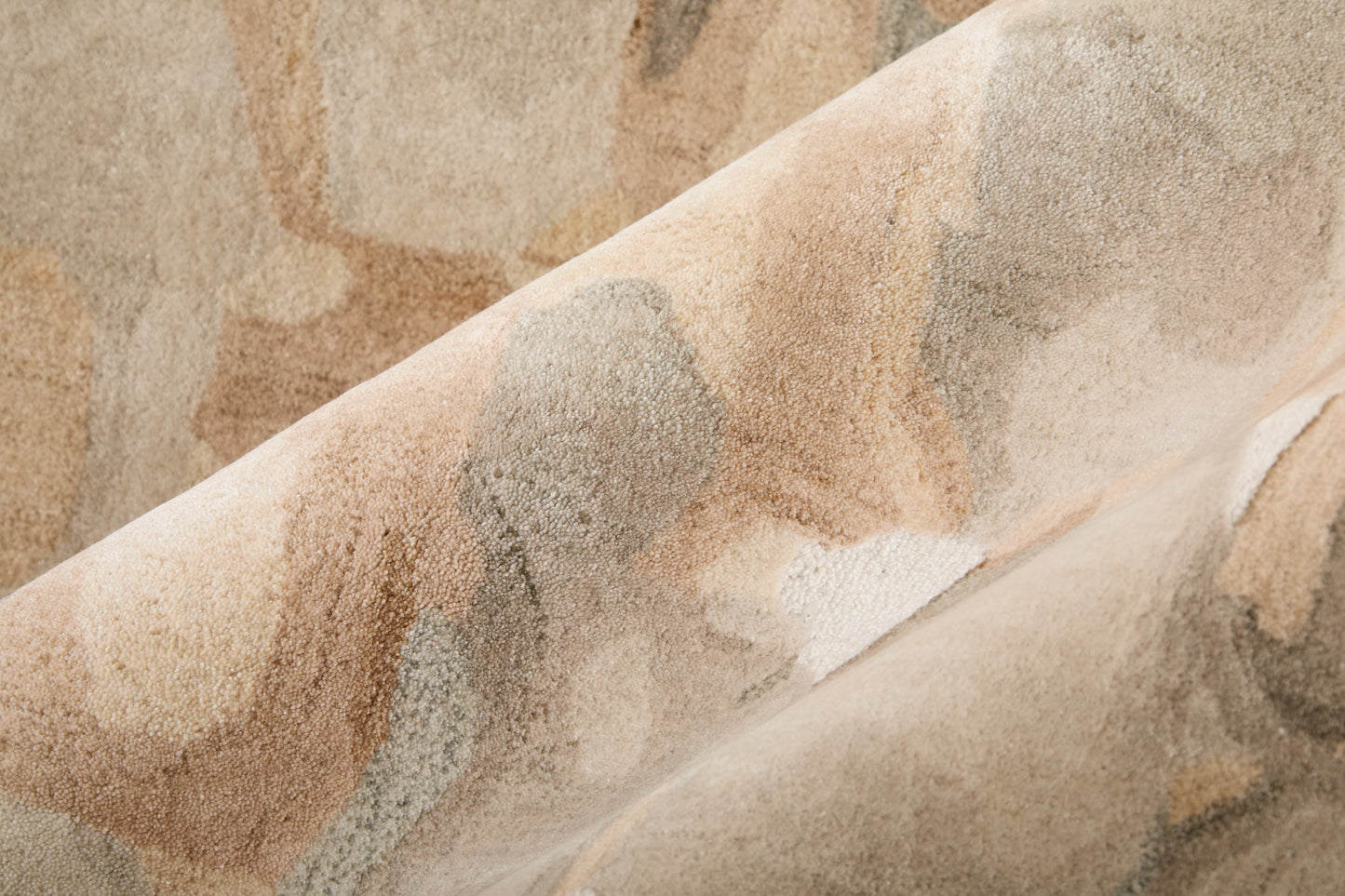 Kendall Modern Abstract, Tan/Gray/Ivory