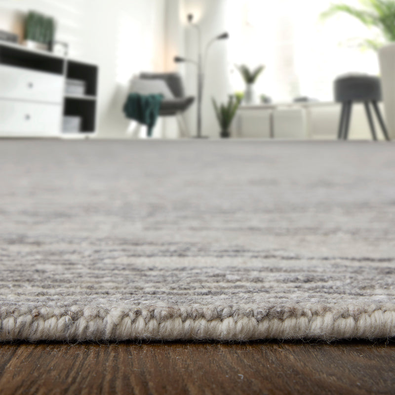 Brighton Modern Abstract, Ivory/Taupe/Silver