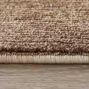 Pearson Modern Abstract, Green/Ivory/Brown