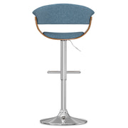 Sheldon - Upholstered Adjustable Swivel Bar Stool