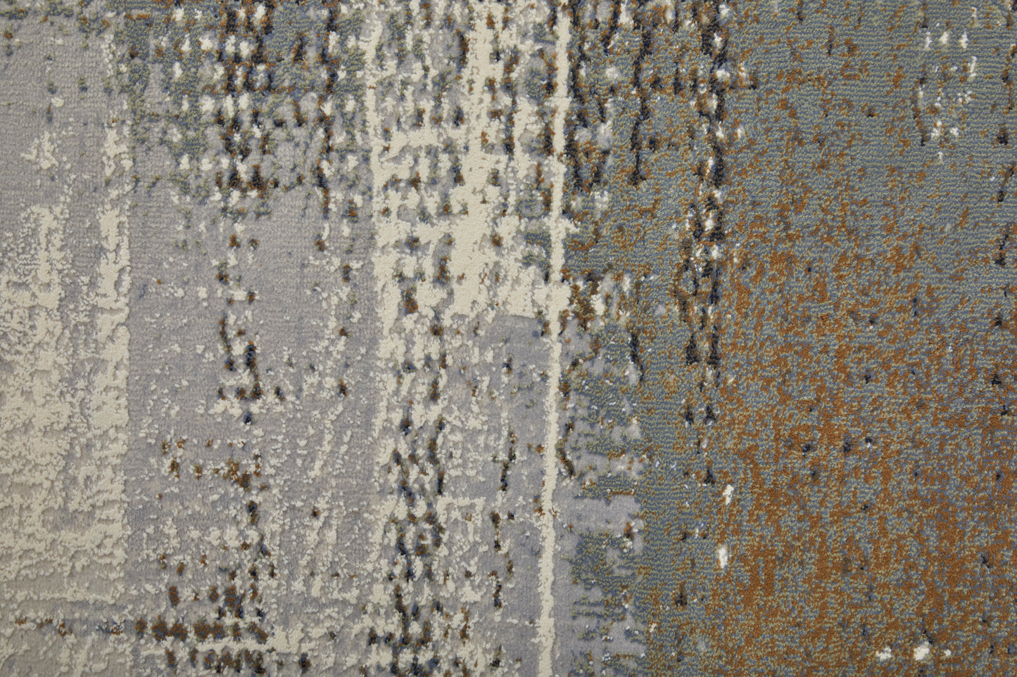 Clio Modern Abstract, Ivory/Gray/Brown