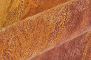 Anya Transitional Abstract, Red/Orange/Ivory