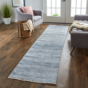 Janson Transitional Stripes, Blue/Gray
