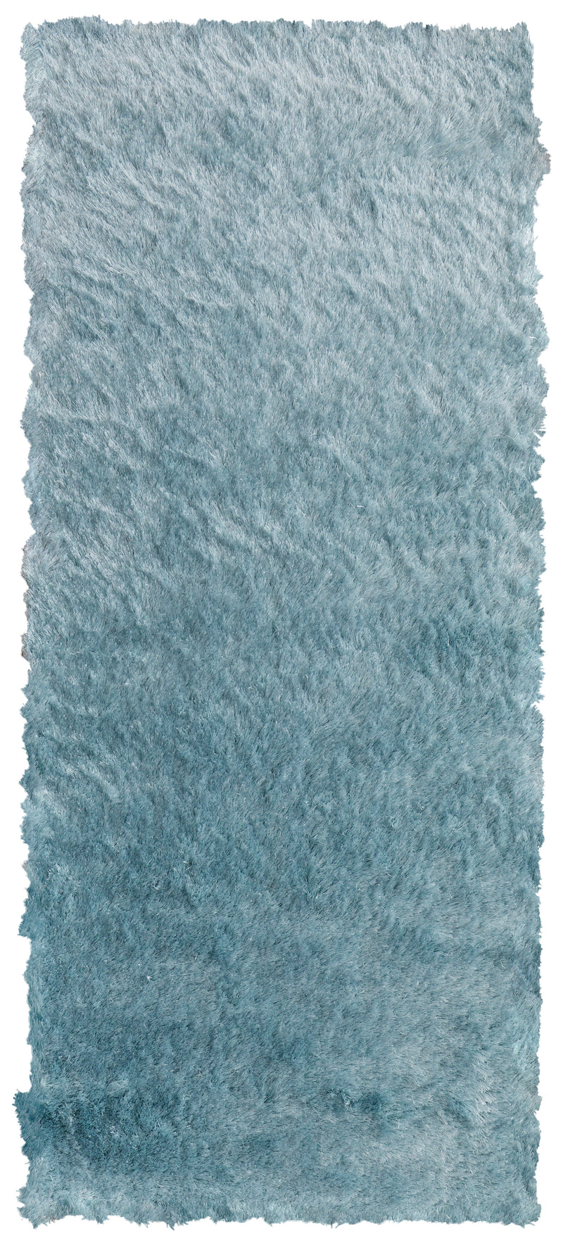 Indochine Modern Solid, Blue/Silver
