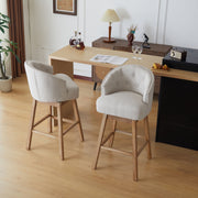 360 Degree Rotation Swivel Counter Stools (Set of 2)