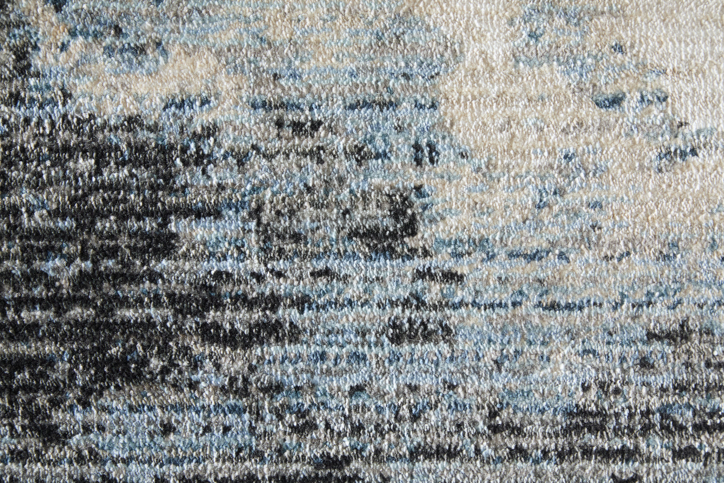 Sonora Modern Abstract, Blue/Ivory/Tan