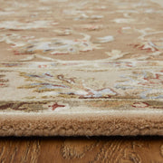 Prescott Traditional Floral & Botanical, Tan/Ivory