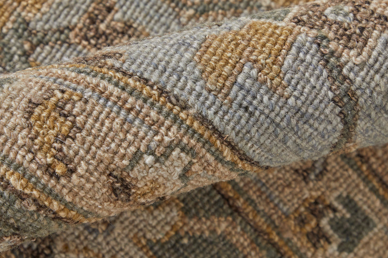 Corbitt Traditional Oriental, Blue/Gold/Gray