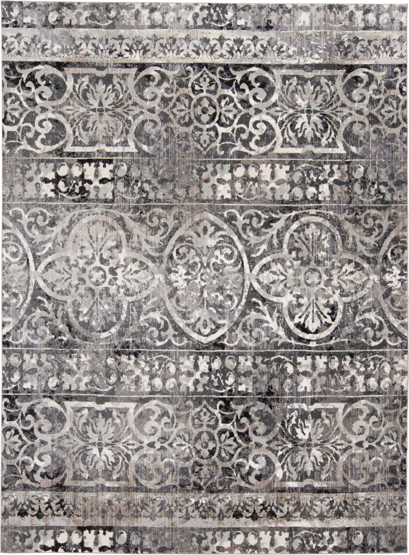 Kano Transitional Distressed, Gray/Ivory/Taupe