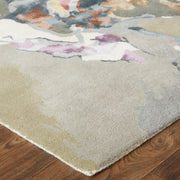 Dafney Transitional Floral & Botanical, Purple/Pink/Green