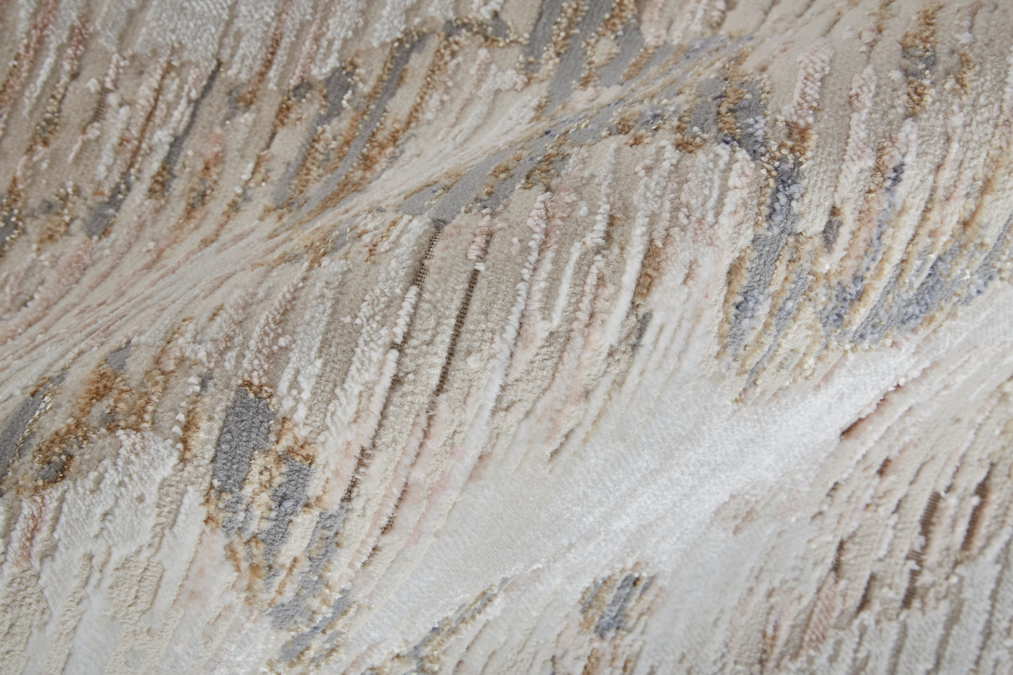 Laina Transitional Gradient & Ombre, Tan/Ivory/Blue