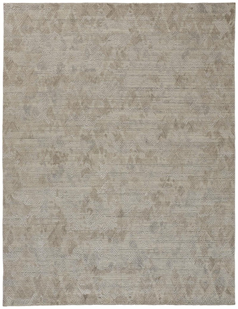Elias Modern Abstract, Gray/Taupe
