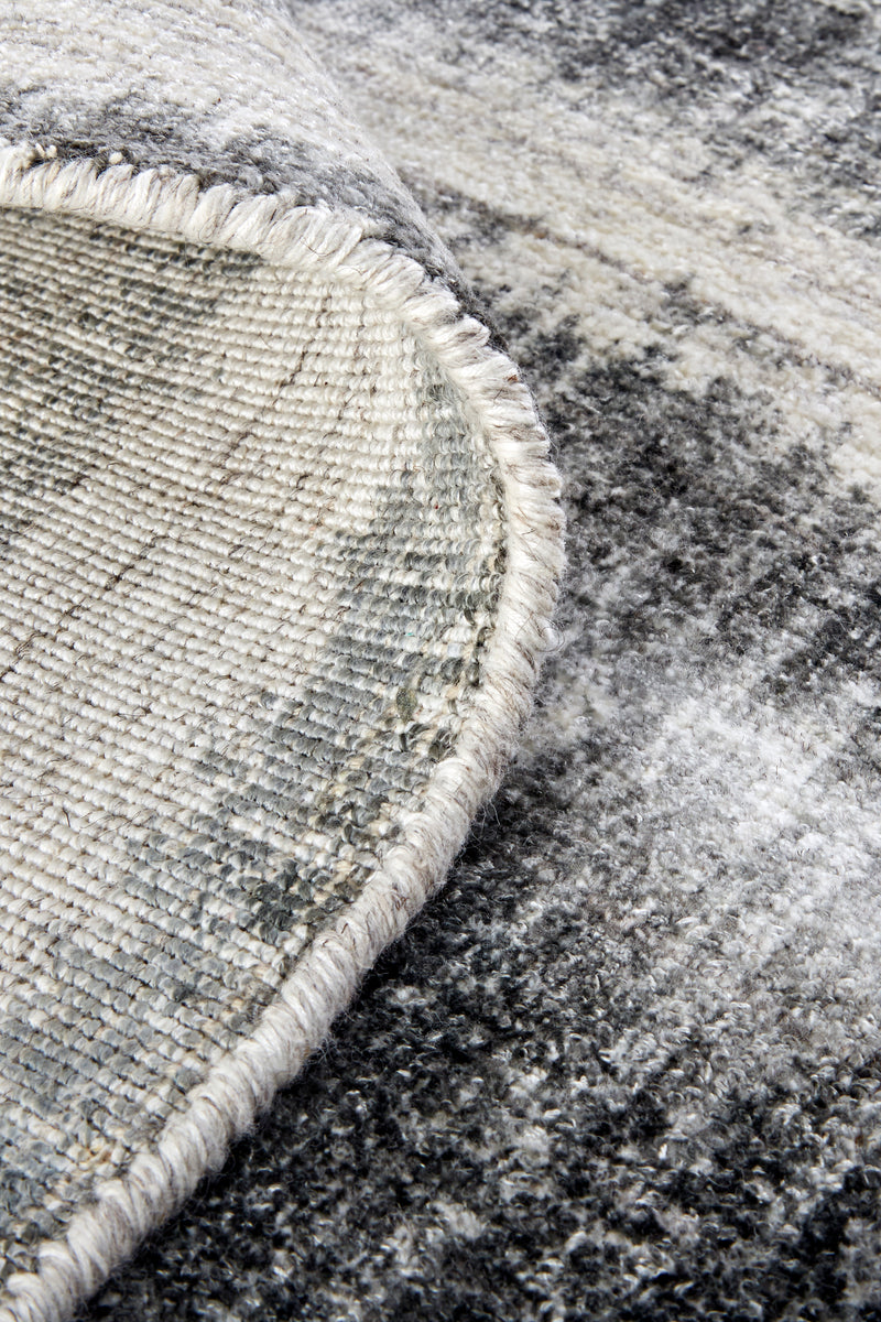Mackay Transitional Stripes, Gray/Ivory/Black