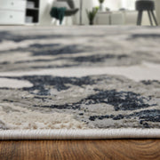 Micah Modern Abstract, Ivory/Black/Taupe