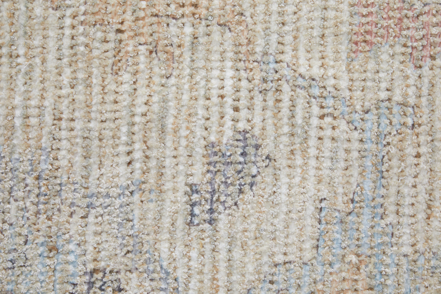Caldwell Transitional Floral & Botanical, Ivory/Tan/Blue