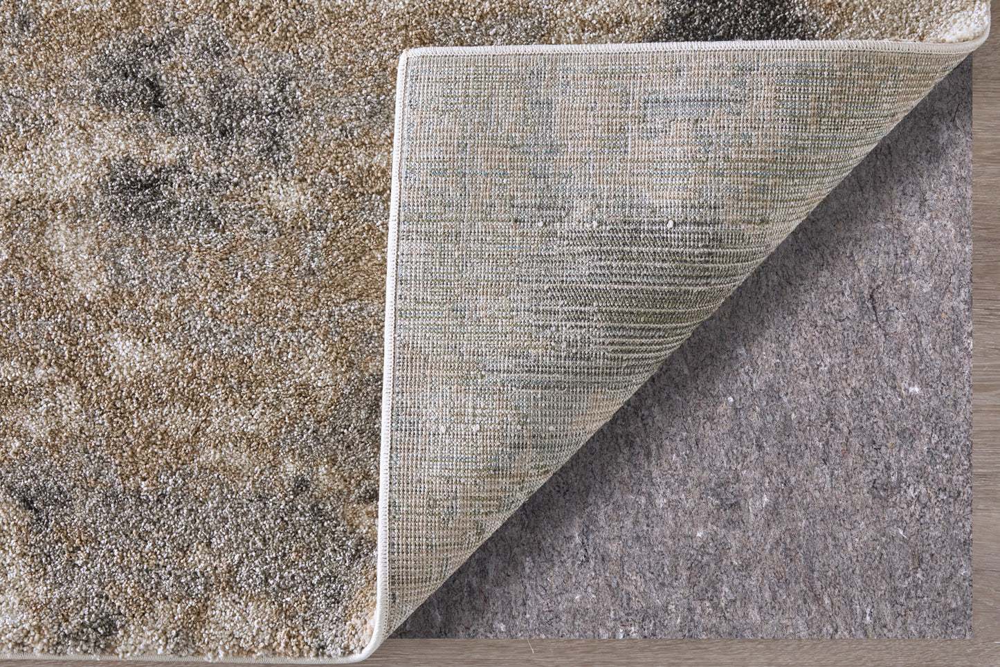 Richmond Modern Abstract, Tan/Gray