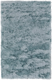 Indochine Modern Solid, Blue/Silver