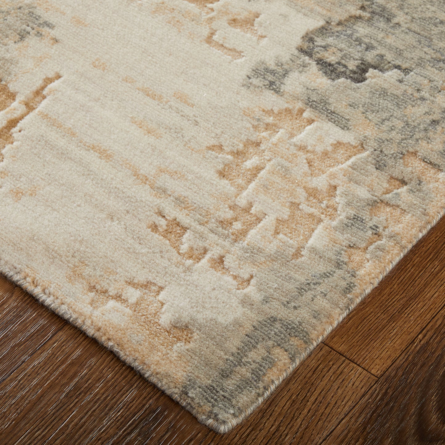 Jaxson Modern Abstract, Gray/Tan/Ivory
