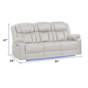 Challenger - LED Power Recliner Set