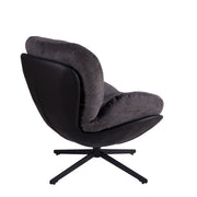 360° Swivel Office Chair, No Wheels