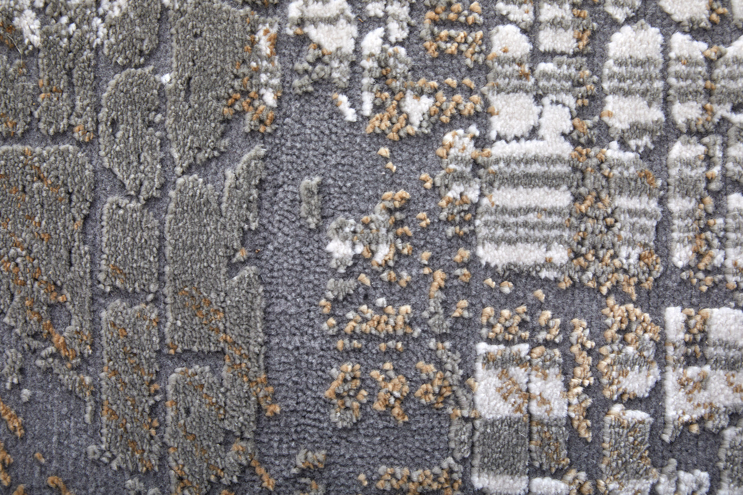 Waldor Modern Abstract, Gray/Silver/Taupe