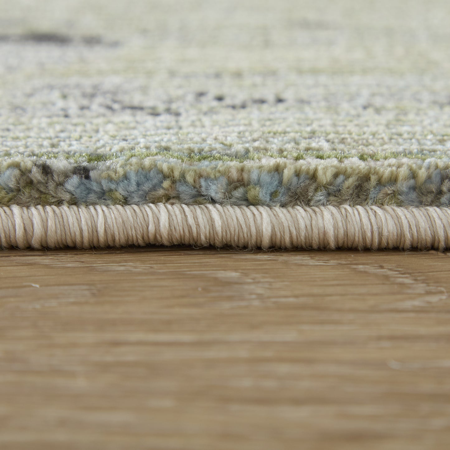 Sonora Modern Abstract, Green/Ivory/Tan
