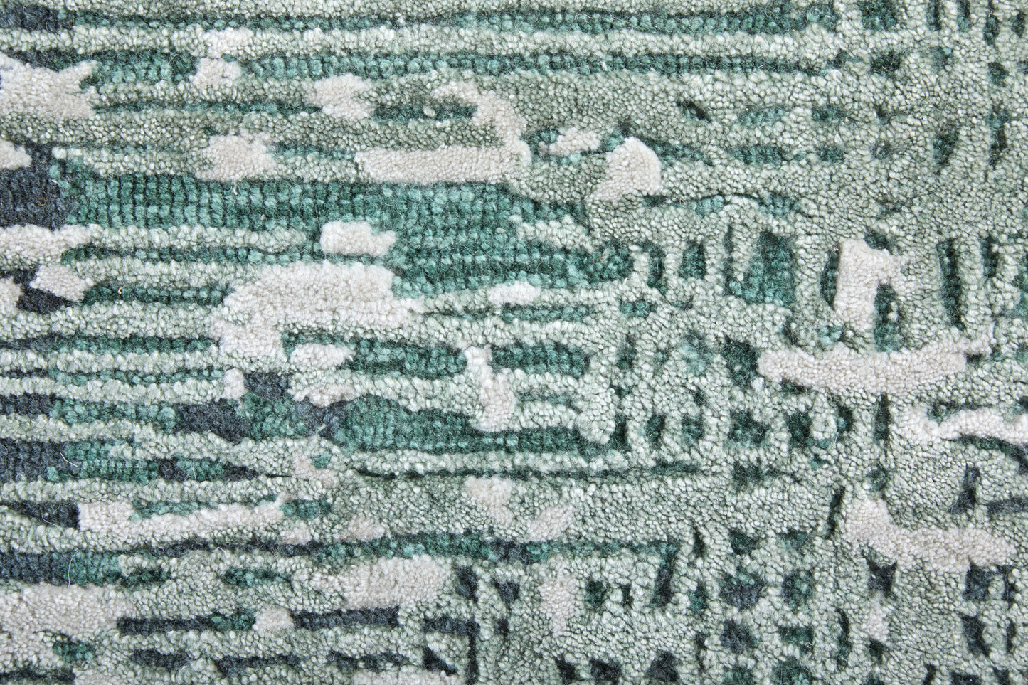 Zarah Modern Abstract, Green/White