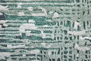 Zarah Modern Abstract, Green/White