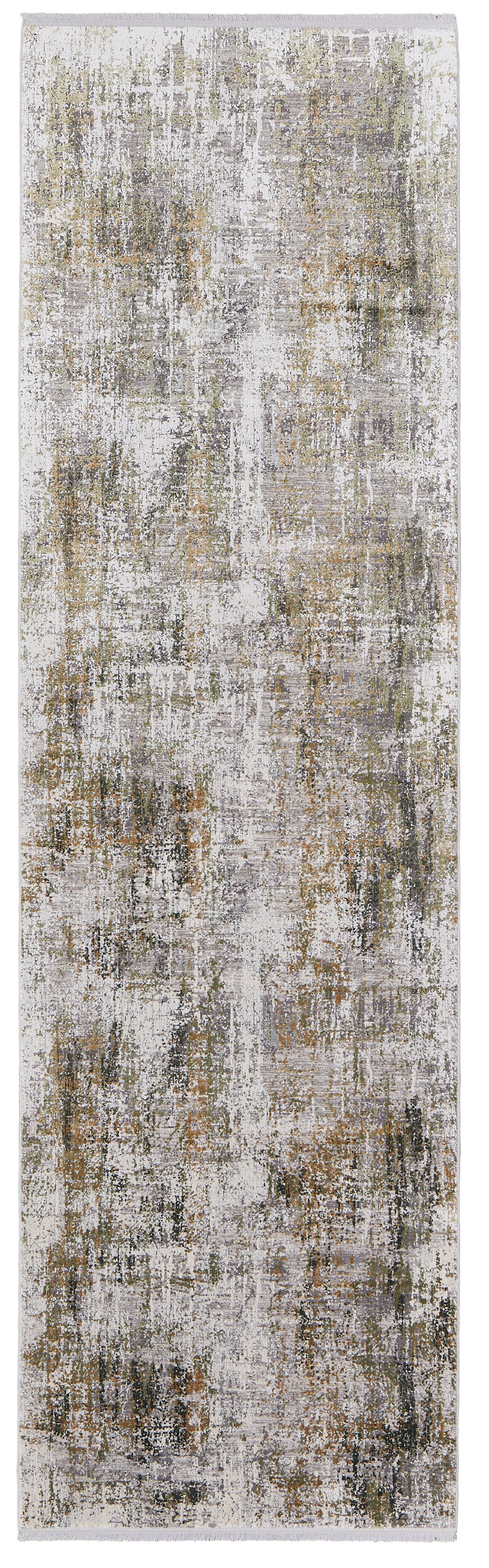 Cadiz Modern Abstract, Green/Gray/Ivory