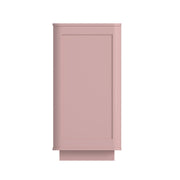 6 Drawer Dresser for Bedroom, 46.5' Wide Modern Large Chest of Drawers with Handle Free & Ripple Design,Wooden Clothes Storage Organizer for Closet, Nursery, Living Room, Apartment,Pink
