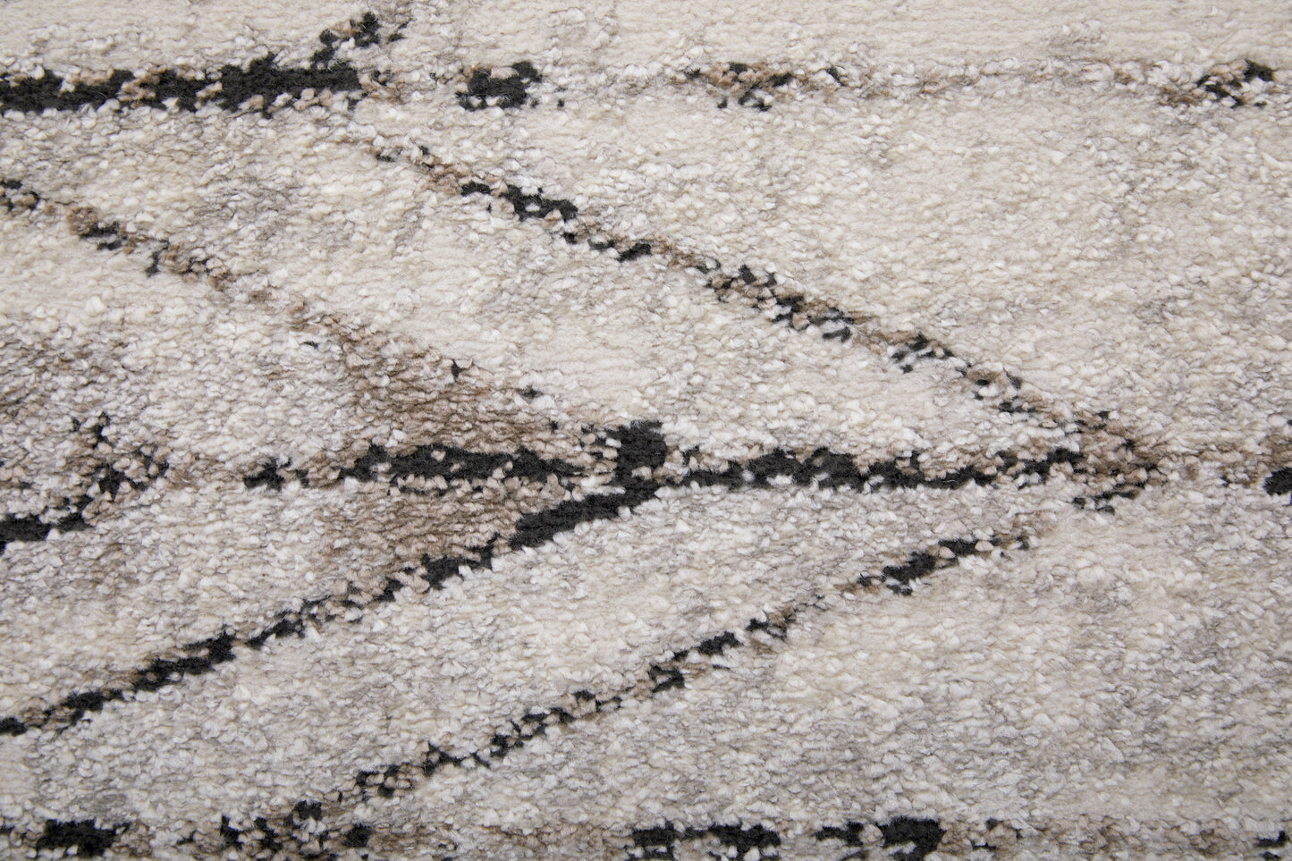 Vancouver Modern Geometric, Ivory/Tan/Brown