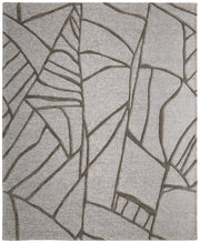 Kimball Transitional Abstract, Gray/Taupe/Ivory