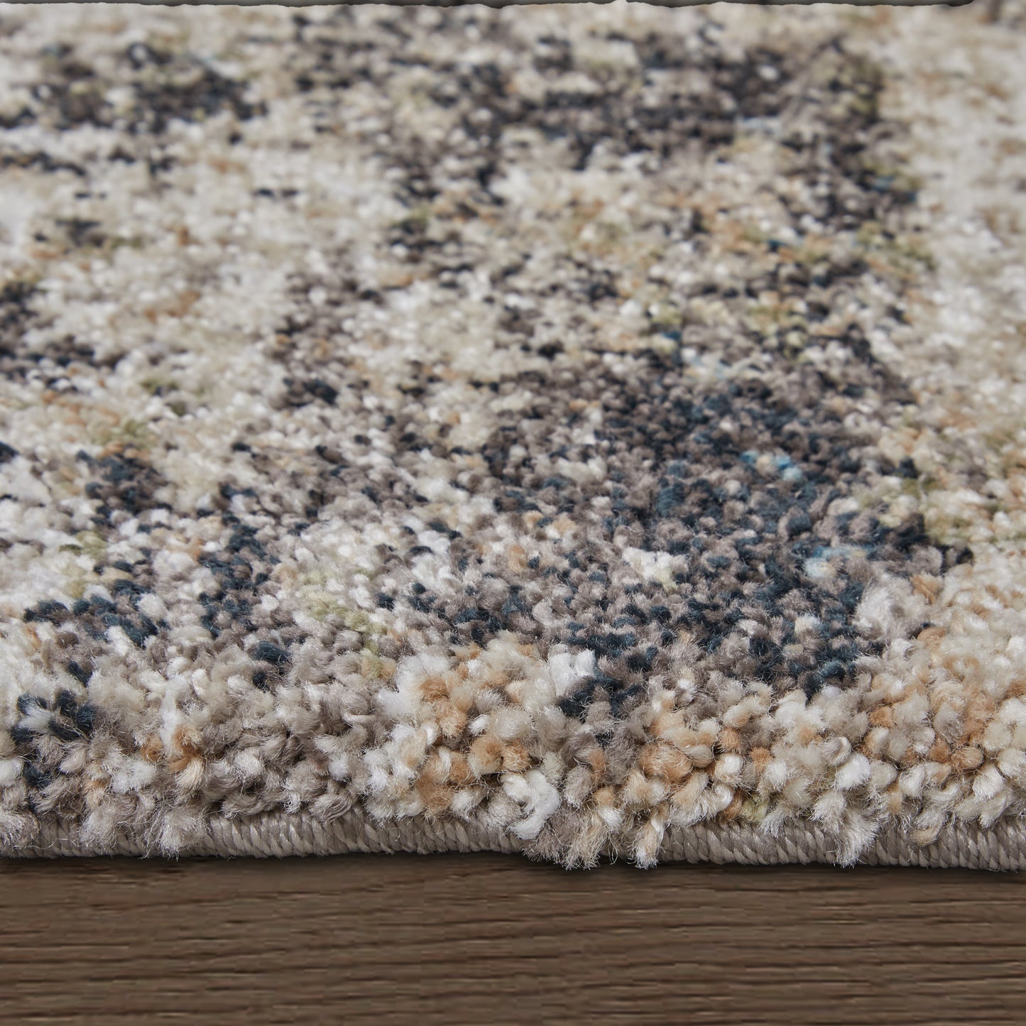 Skyview Modern Abstract, Gray/Taupe/Ivory