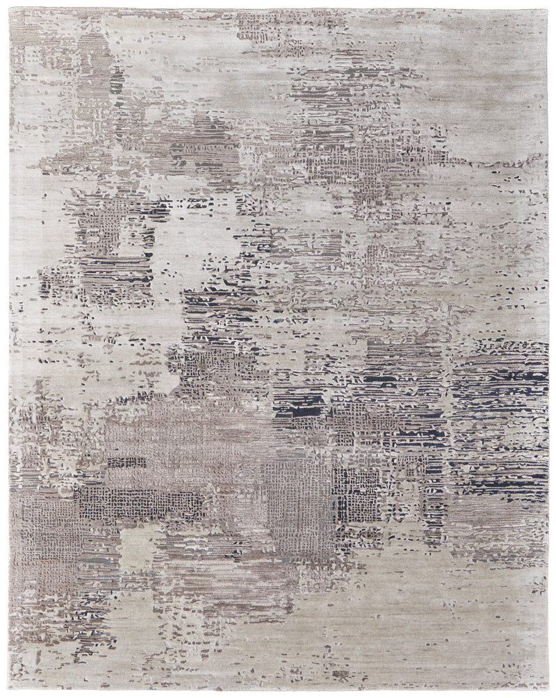 Zarah Modern Abstract, Brown/Tan/Black
