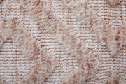 Colton Modern Diamond, Pink/Ivory