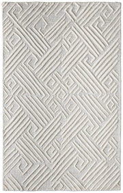 Enzo Transitional Geometric, Tan/Ivory