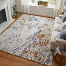Switch Gilmore Modern Abstract, Ivory/Blue/Orange 2 image