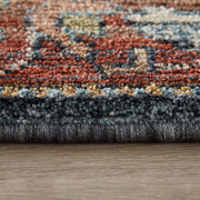 Pearson Traditional Medallion, Ivory/Red/Blue