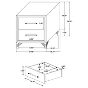 Malcolm - Bedroom Set With Wingback Design