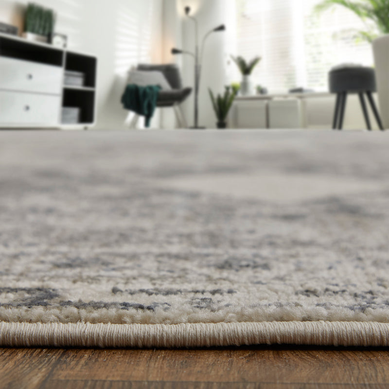 Kano Transitional Distressed, Ivory/Taupe/Gray