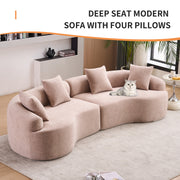 Luxe Curve 110' Sofa